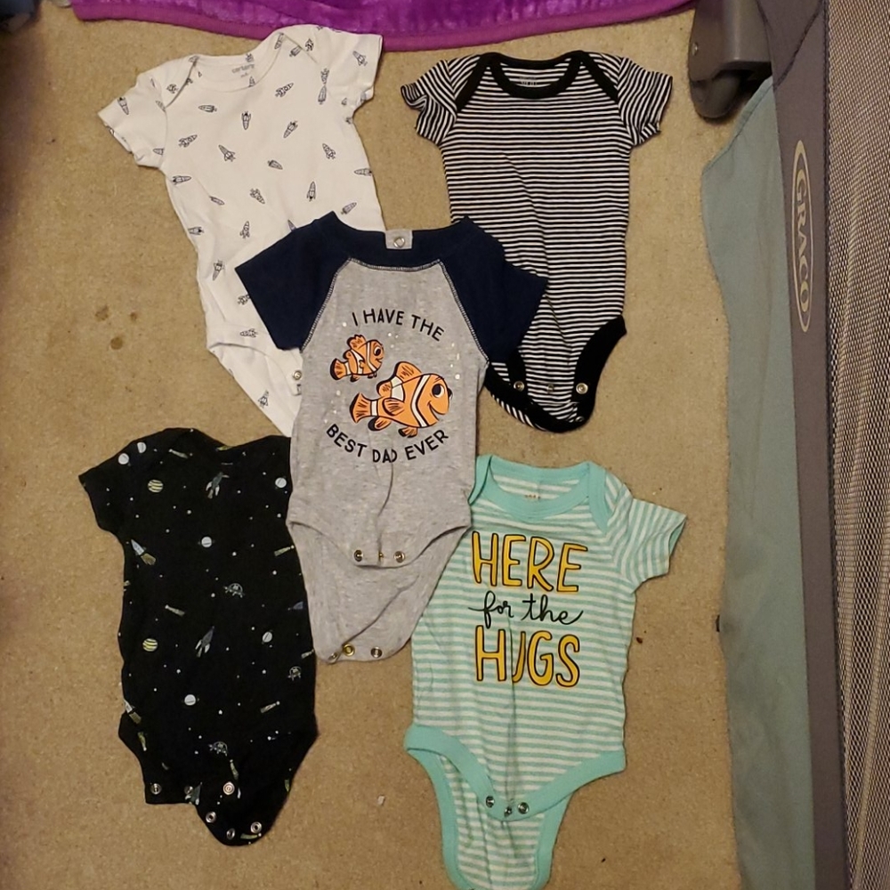 Newborn Baby Boy Onesies
